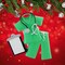 Polarx 3.5 Inch Occupations In Scrubs Christmas Tree Ornament , Nurse Doctor Health Care